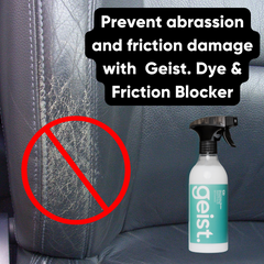 Dye & Friction Blocker for Leather & Vinyl | 500 ml / 16.75 fl.oz