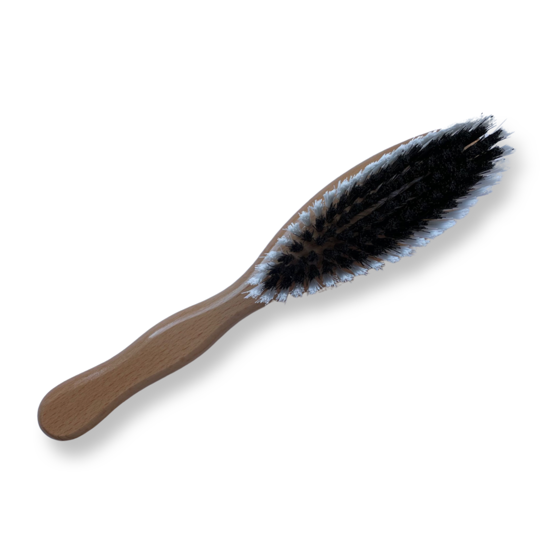 Brosse en cuir et Alcantara (Haute Qualité)