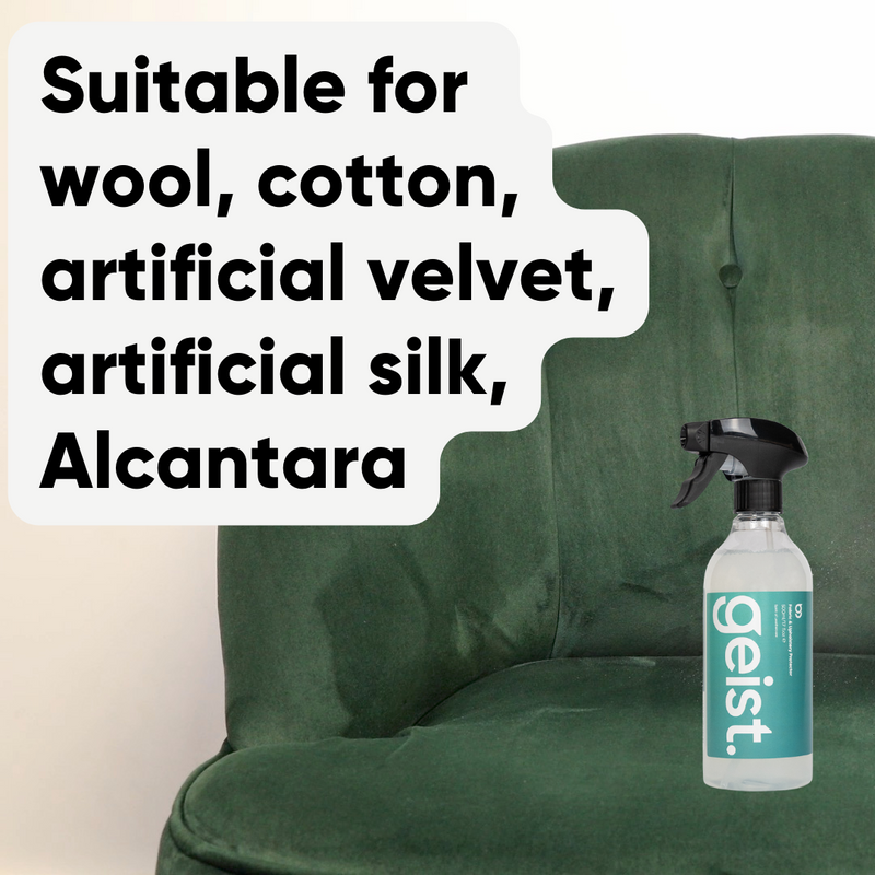 Spray protector de telas, tapicería y alfombras | 500 ml / 16,75 onzas líquidas
