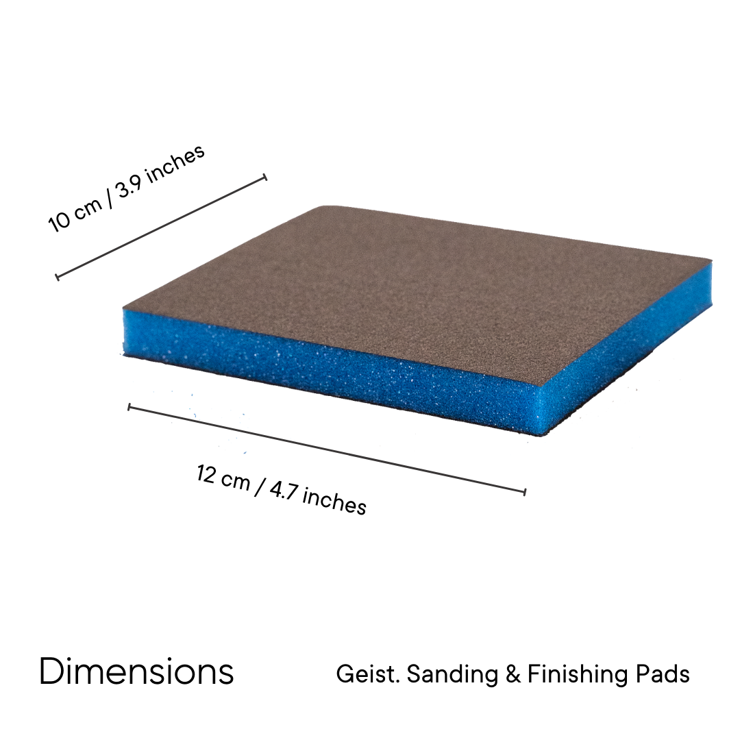 Geist. Double Sided Sanding & Finishing Pads | Pack of 2 | www ...